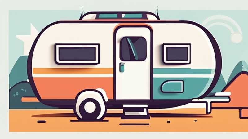 How long can a caravan be exposed to the sun in summer?