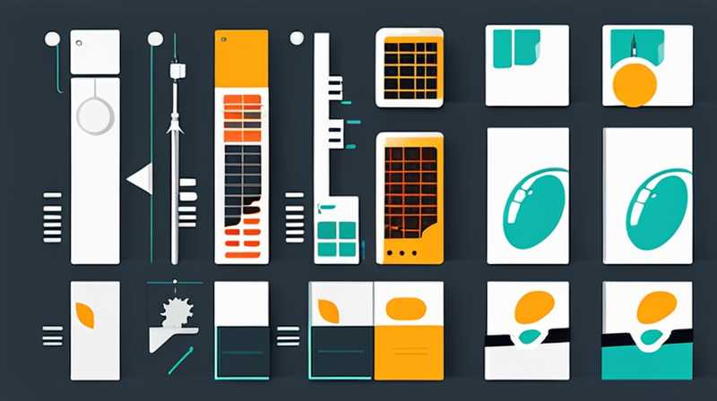 How to disassemble solar energy