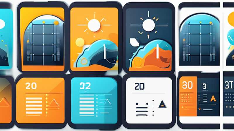 What does solar energy 0 to 20 mean?