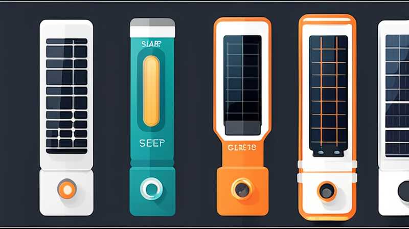 How to set up solar monitoring lights