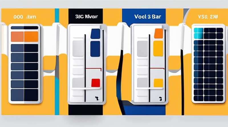 How many volts does a 320w solar panel have