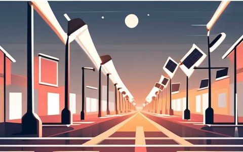What are the externalities of solar street lights?
