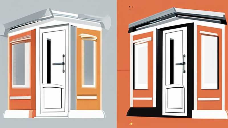 How to replace the solar door