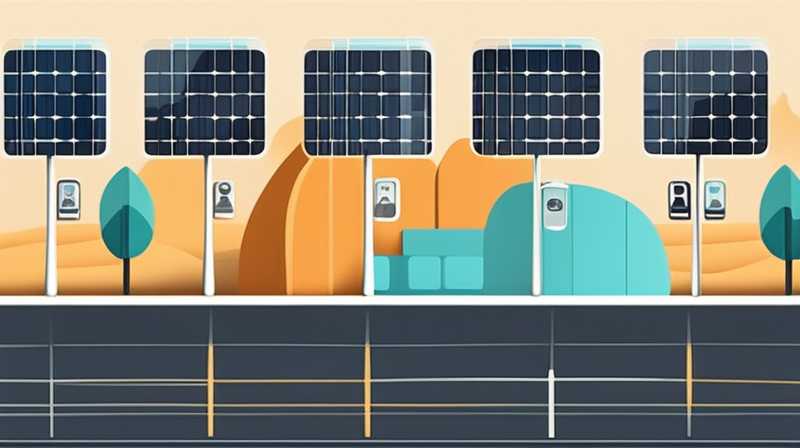 How many volts are solar panels for roads