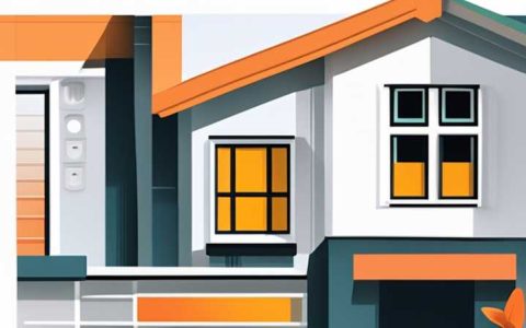 How to place solar lights on the roof of a villa