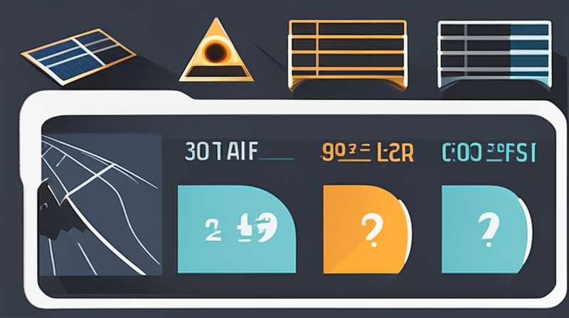 What do solar energy specifications mean?