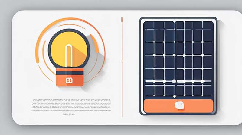 How to adjust solar energy settings