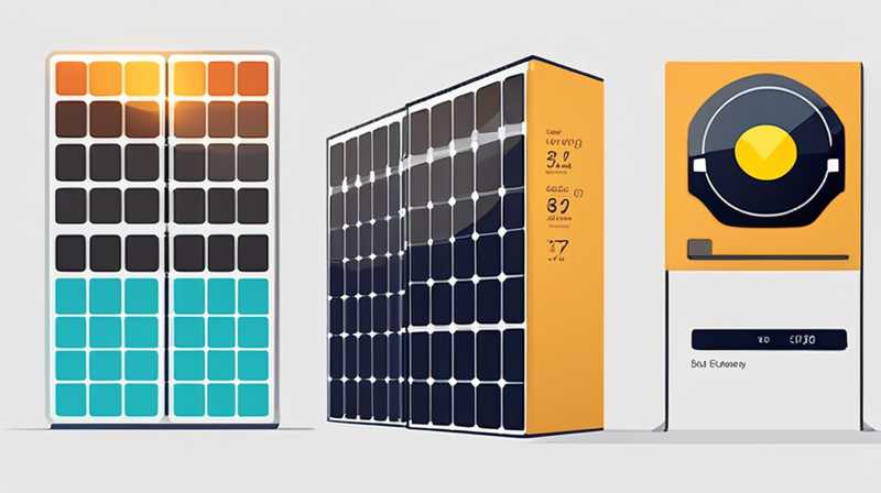 How much does photovoltaic solar energy cost per square meter?