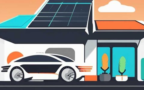 How to charge solar energy during self-driving tour