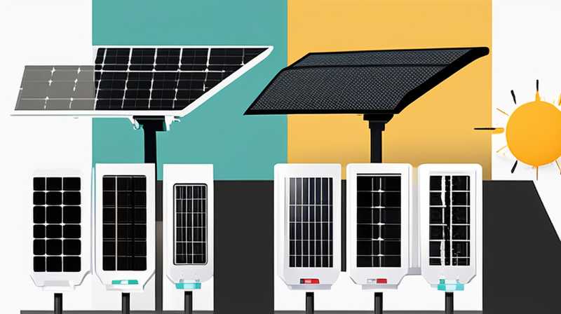 What is the most suitable light intensity for solar panels?