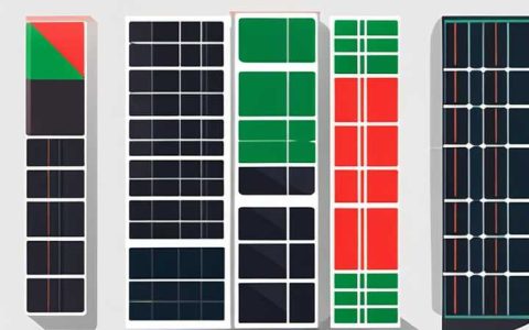 How to connect the four-core red and green solar panel