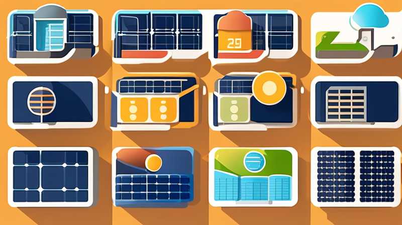 How many panels are needed for household solar power generation