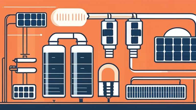 What do solar power plants produce?