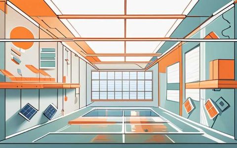 How to disassemble and install indoor solar energy