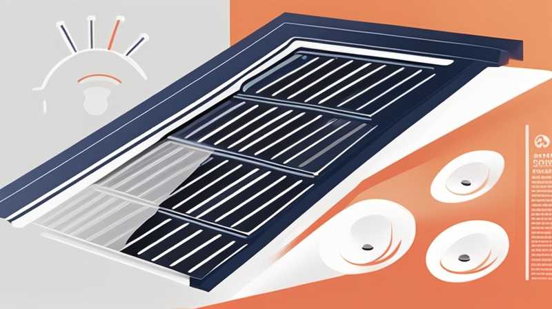 How to disassemble the solar exhaust vent