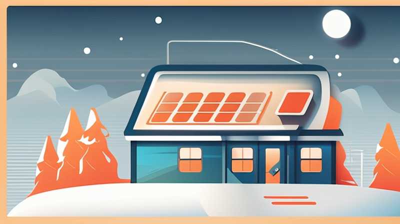 How to use multi-layer solar energy in winter