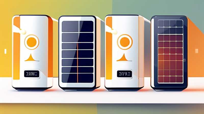 What is the 400w solar charging current?