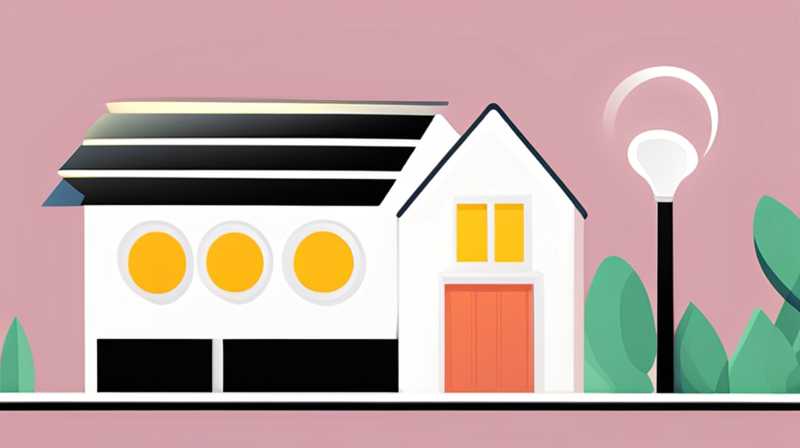 What should I do if I want to install solar lights at home?