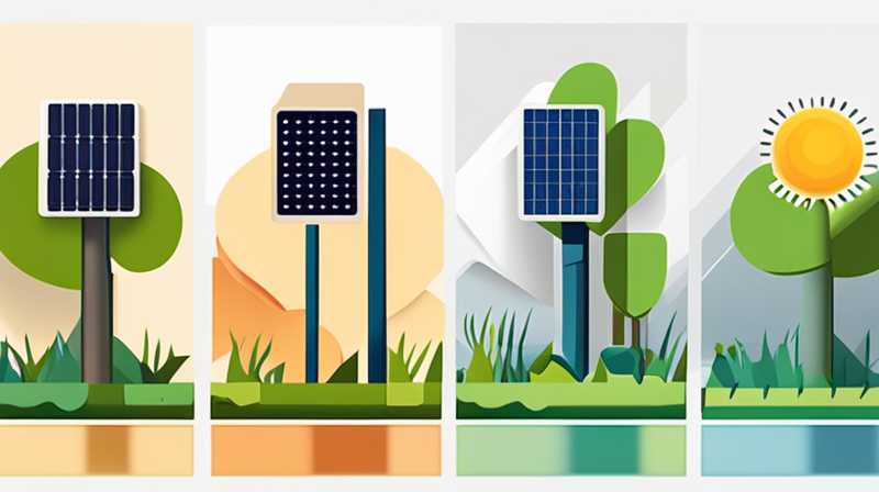 How to choose the power of outdoor solar lights