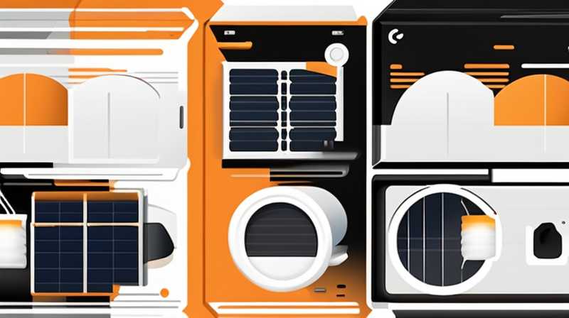 How to use solar display power supply