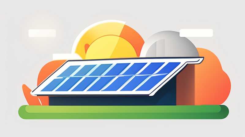 What is the minimum V of a solar panel?