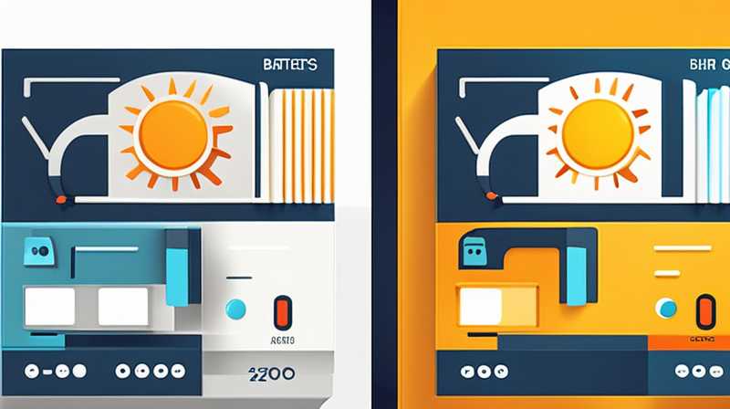 How solar energy is converted into batteries