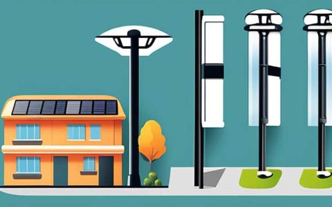 How to choose solar panel street light pole