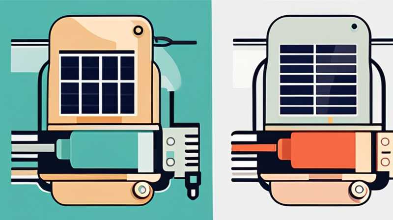 Where does the electricity for solar solenoid valve come from?