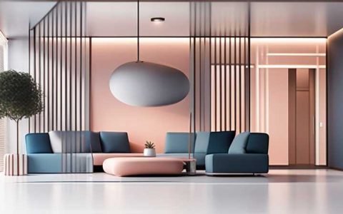 What kind of solar lights should be installed in the corridor?