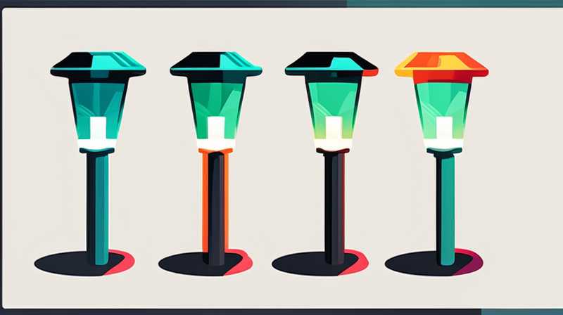 How to make solar street lights