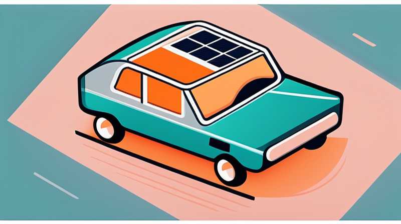 How to charge a solar powered electric car