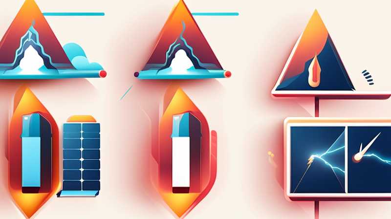 What happens with solar lightning?