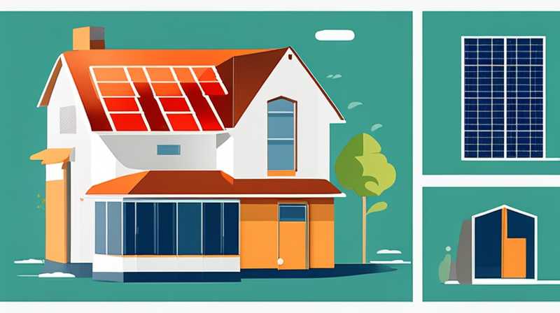 How to install solar energy on a gable