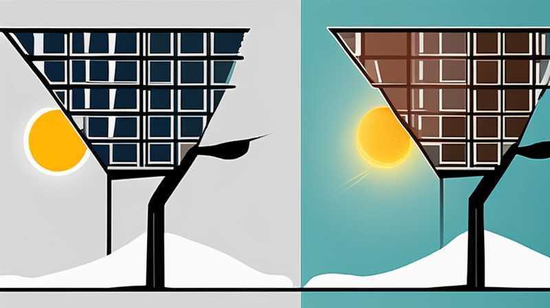 How to dismantle the solar panel of the tree hanging light