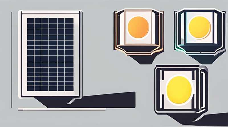 How to turn on and off LED solar garden lighting