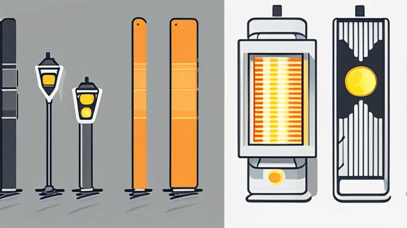 How many volts are the LED lamp beads of solar street lights