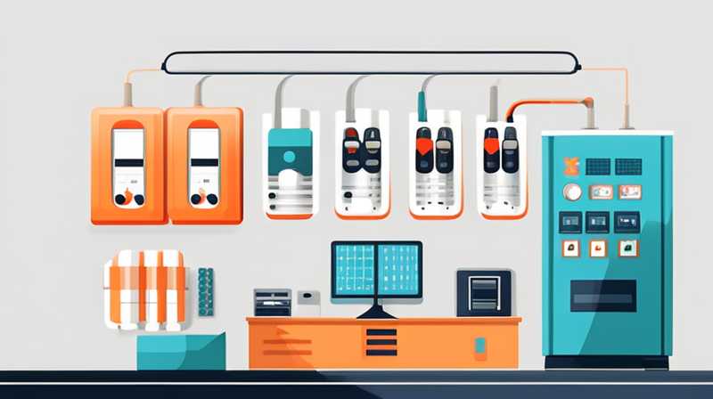 ¿Cómo se llama el gabinete de almacenamiento de energía en la sala de distribución de energía?