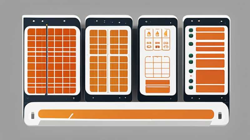 How to use solar panels to monitor power supply