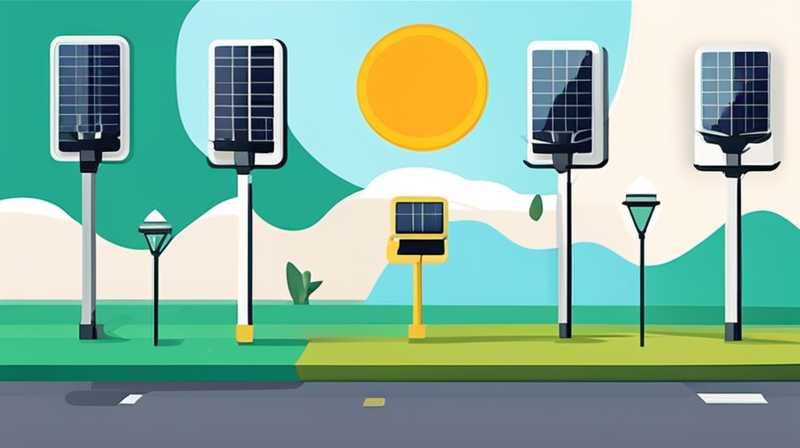 How to modify solar street lights