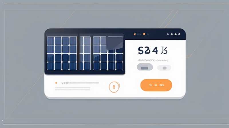 How much does a small solar panel cost?