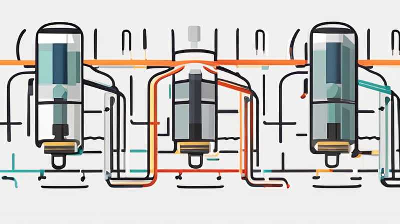 How to tighten the solar countercurrent tube