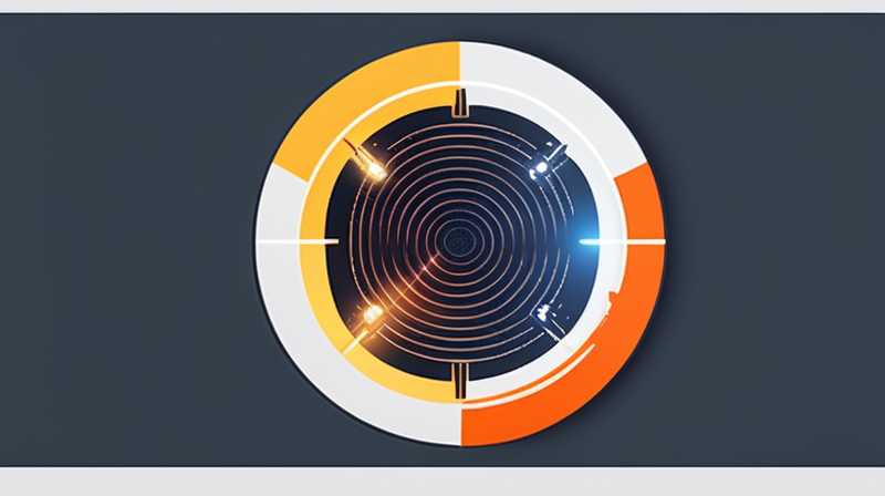 How to connect the round pole solar light