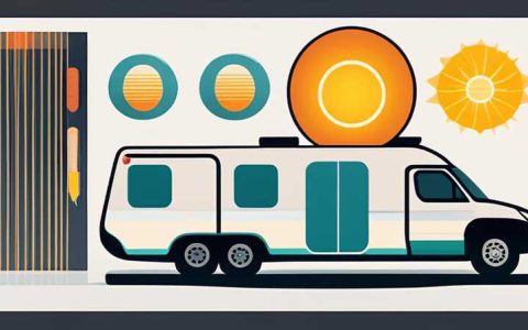 How often should a RV be bathed with solar energy?