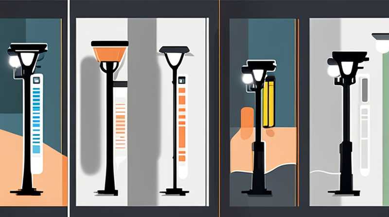 How to change the battery of solar street light