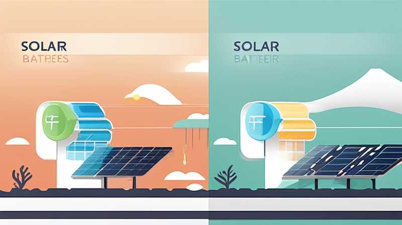 How long can solar batteries provide lighting?