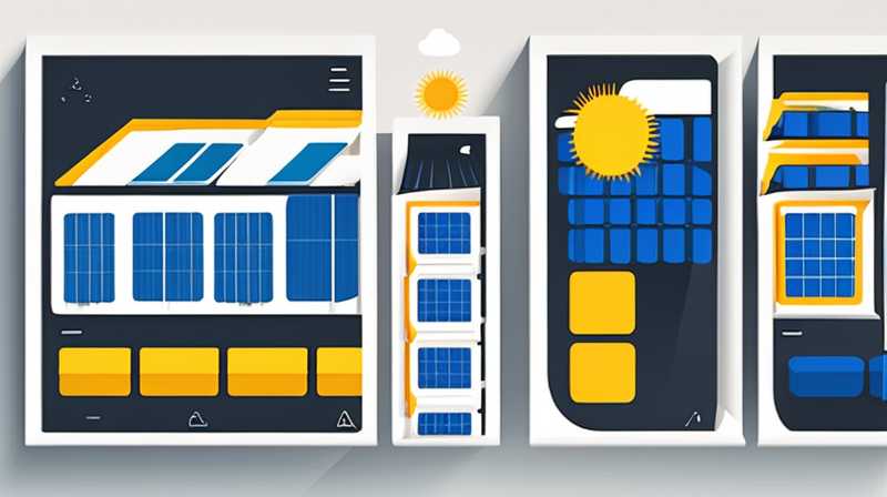 How to solve the folding structure of solar panels