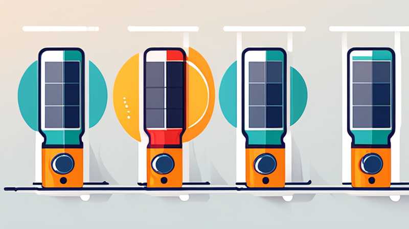 How to connect the solar light after disassembly