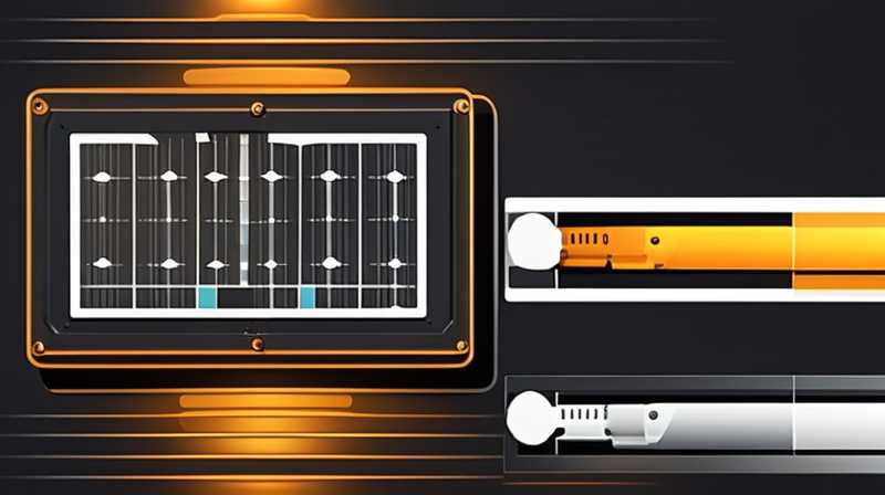 How many volts are actually measured for a 24v street light solar panel