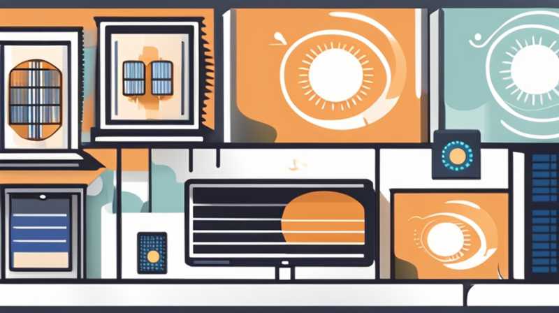 How to install solar led lights in the market