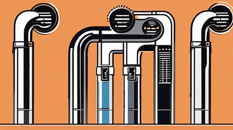 How to test the temperature of solar pipes
